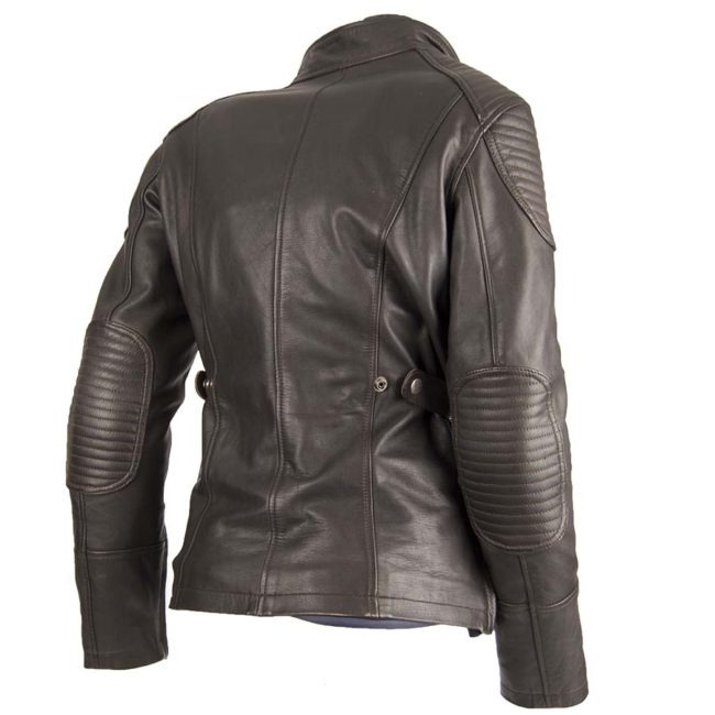 Chaqueta moto invierno cafe racer MUJER LEGEND II espalda