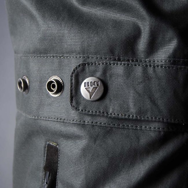 Chaqueta moto invierno cafe racer hombre london man limited edition detalle ajuste