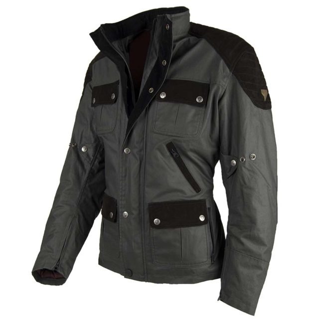 Chaqueta moto invierno cafe racer hombre london man limited edition frente