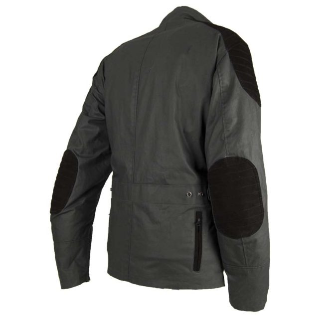 Chaqueta moto invierno cafe racer hombre london man limited edition espalda